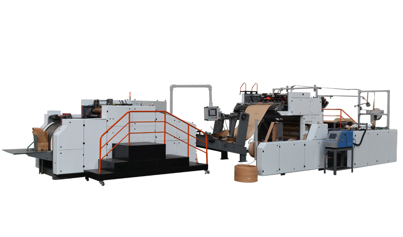 ZD-F550Q Big-sizes Paper Bag Machine with Twisted Rope Handles